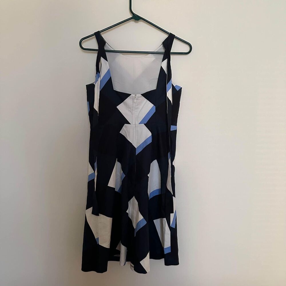 NWOT Ann Taylor Size 00 Blue White Ribbon Dress